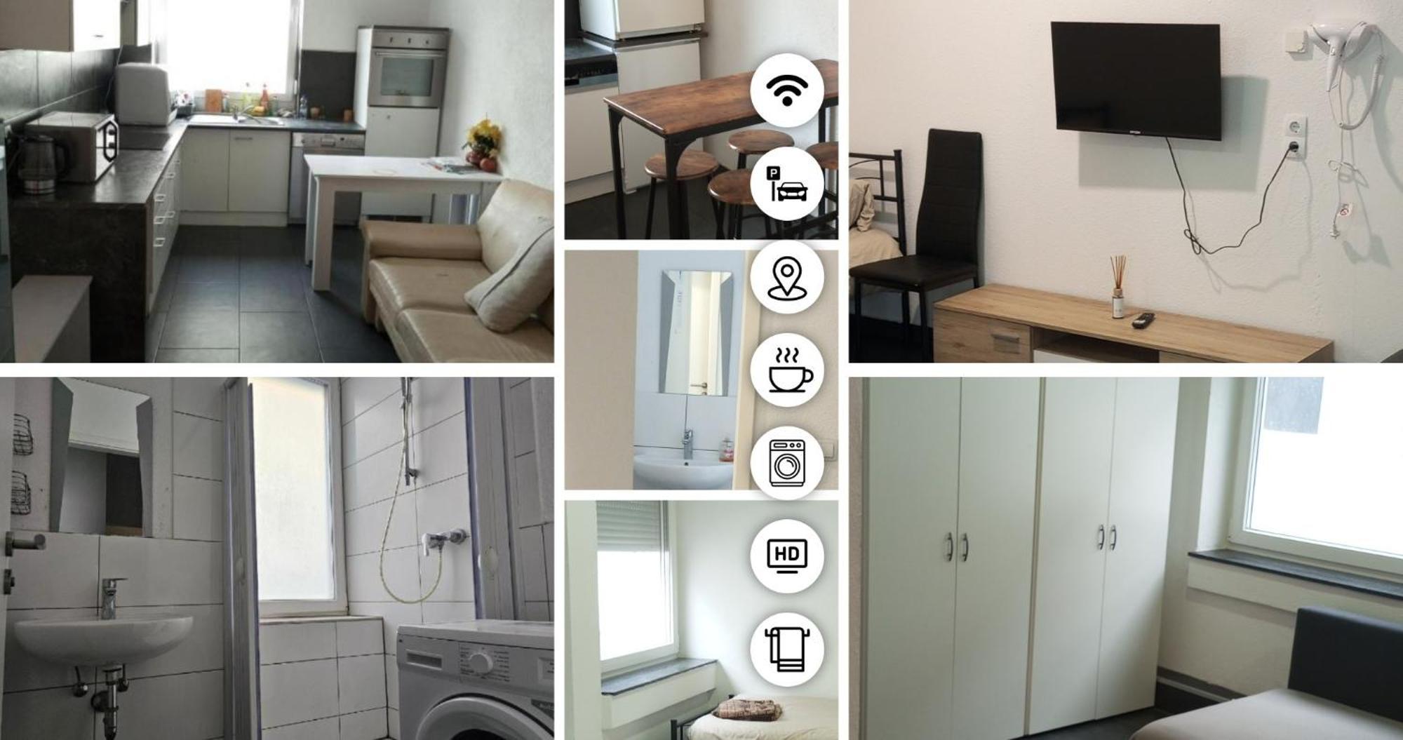Gemuetliches Lisa Zimmer Mit Gemeinschaftskueche Heilbronn Zentrum Dış mekan fotoğraf